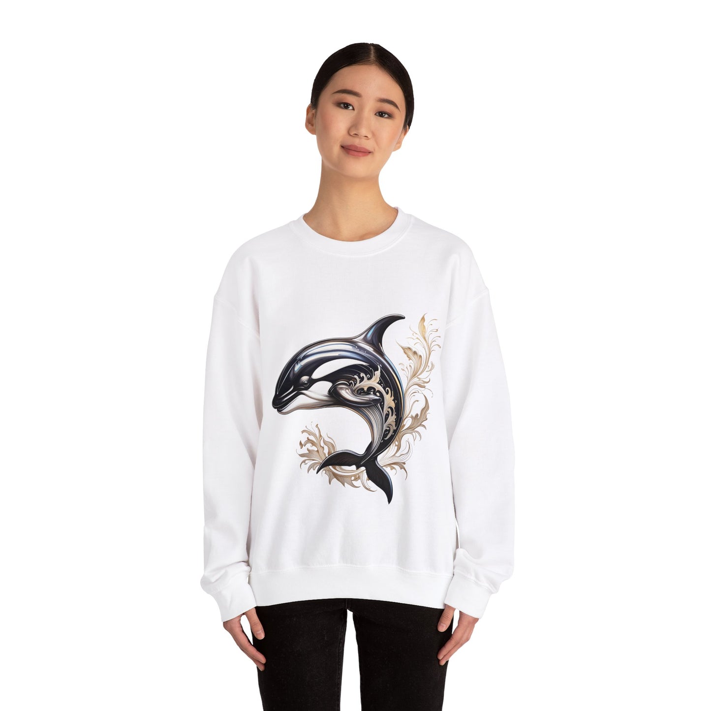 Majestic Orca Unisex Sweatshirt