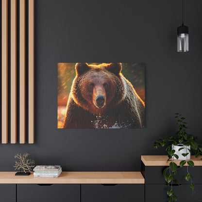 Matte Canvas - Bear