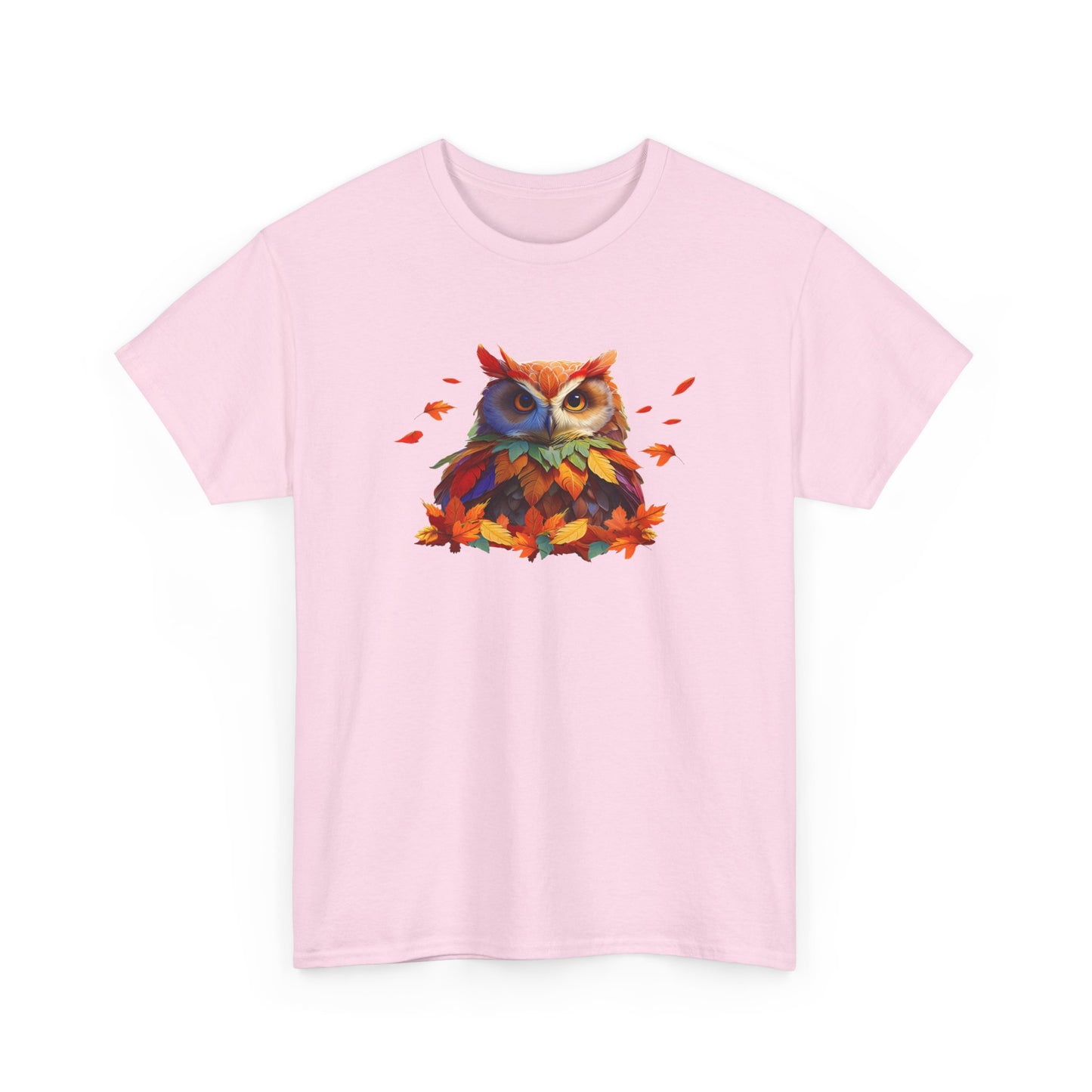 Unisex Autumn Owl Cotton Tee