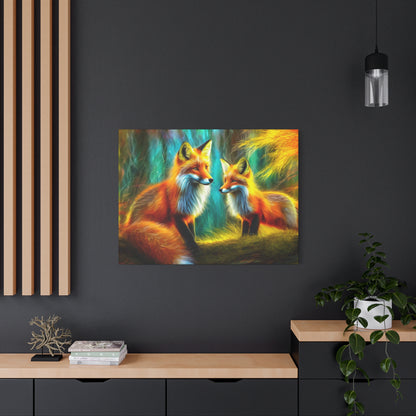 Matte Canvas - Fox