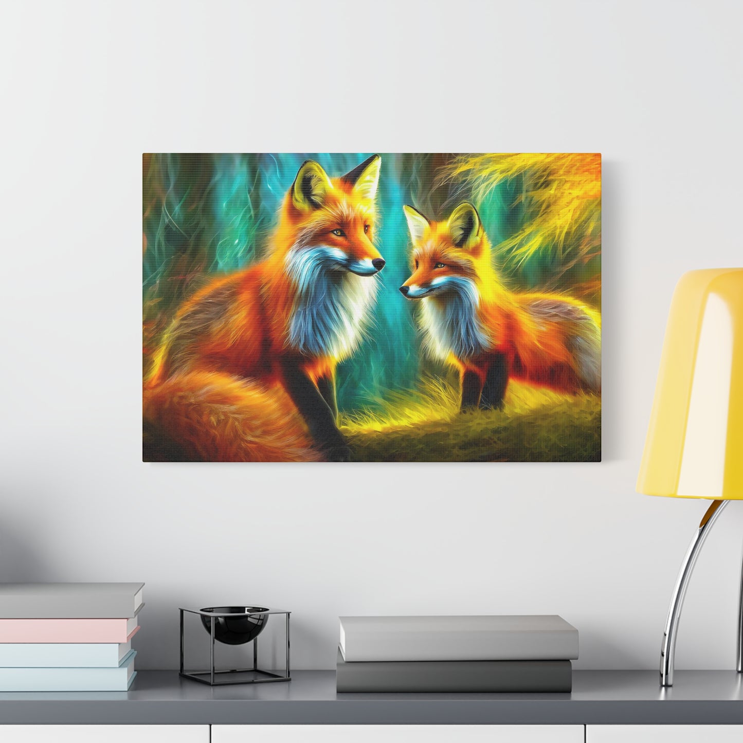 Matte Canvas - Fox