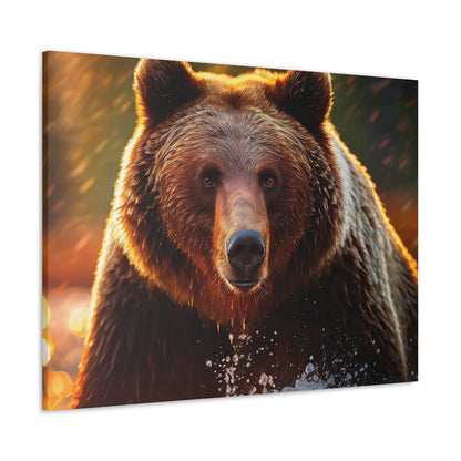 Matte Canvas - Bear