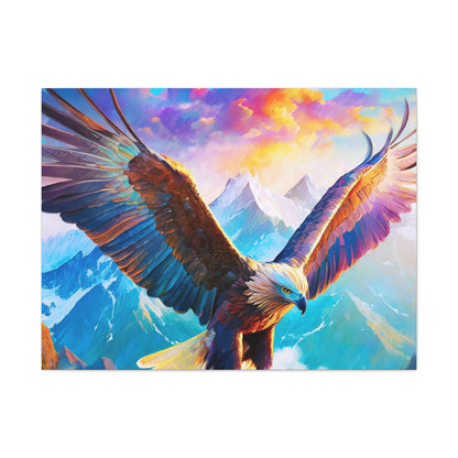 Matte Canvas - Eagle