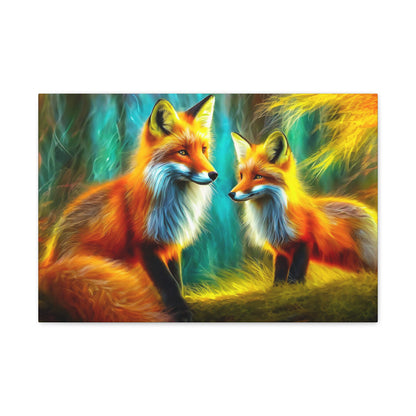 Matte Canvas - Fox