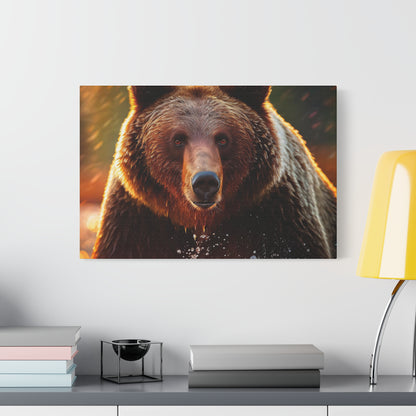 Matte Canvas - Bear