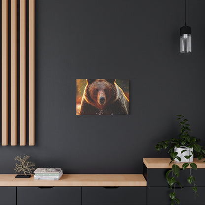 Matte Canvas - Bear