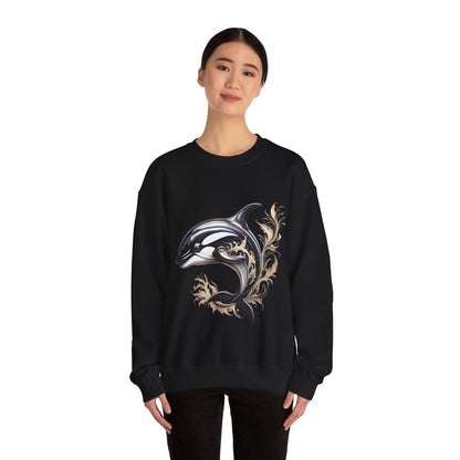 Majestic Orca Unisex Sweatshirt