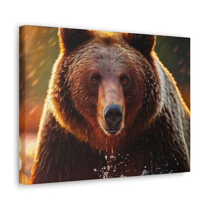 Matte Canvas - Bear