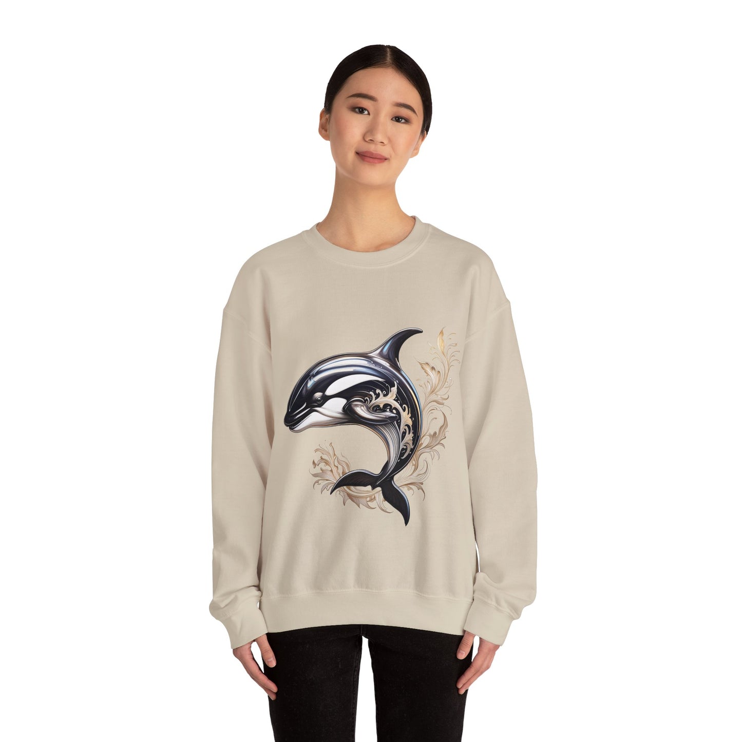 Majestic Orca Unisex Sweatshirt