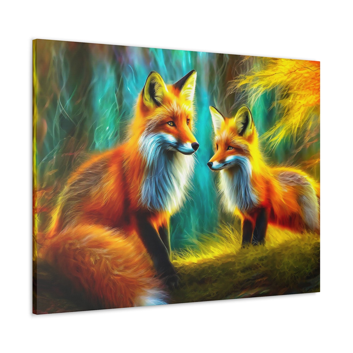 Matte Canvas - Fox