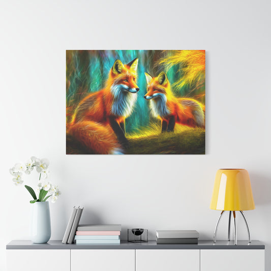 Matte Canvas - Fox