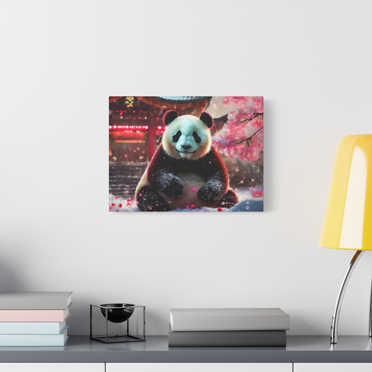 Matte Canvas - Panda