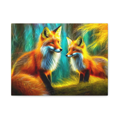 Matte Canvas - Fox