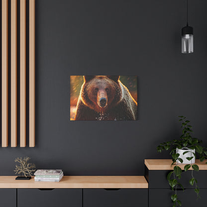 Matte Canvas - Bear