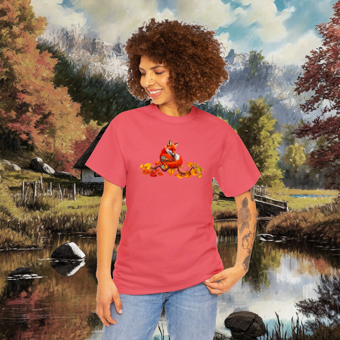 Vibrant Fox T-Shirt