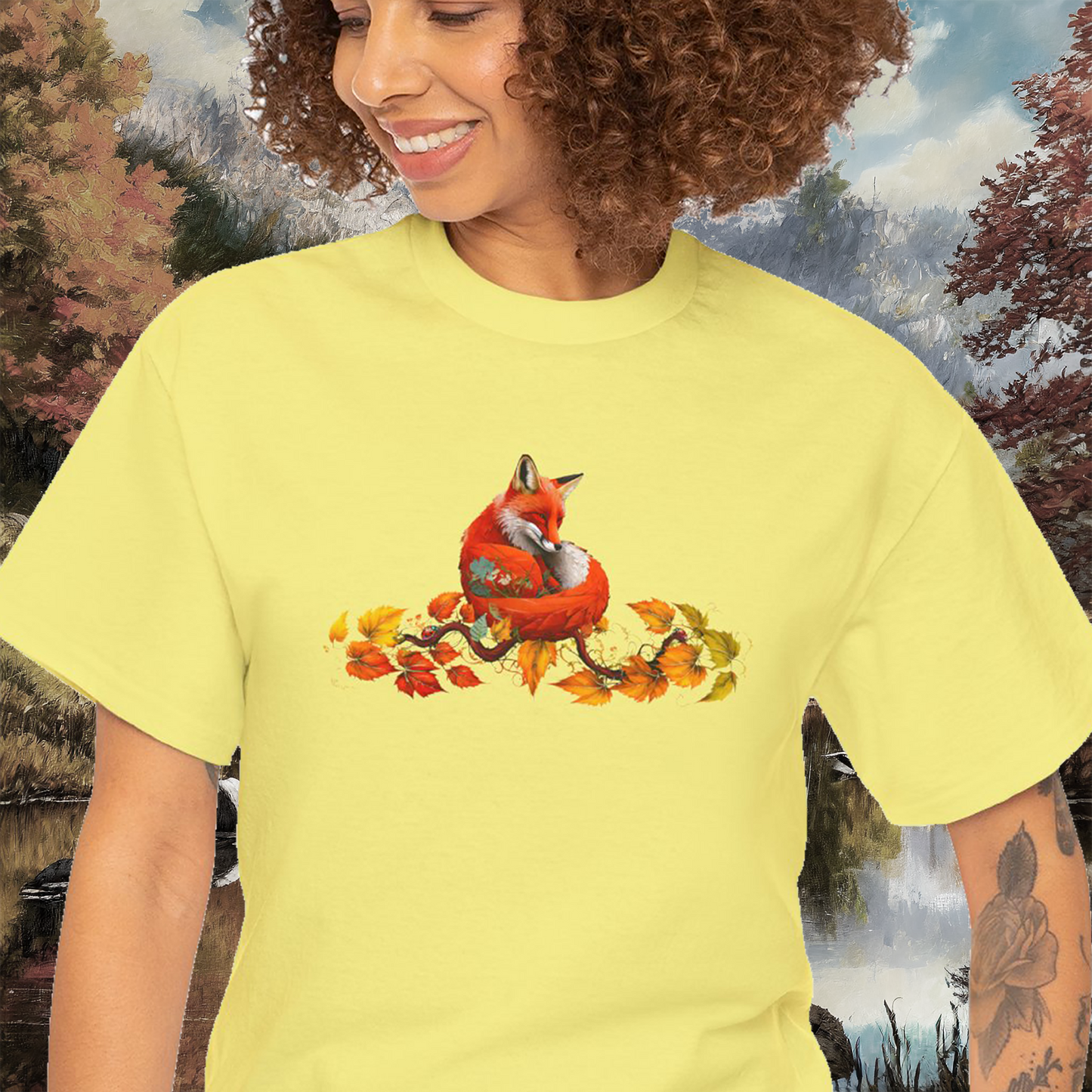 Vibrant Fox T-Shirt