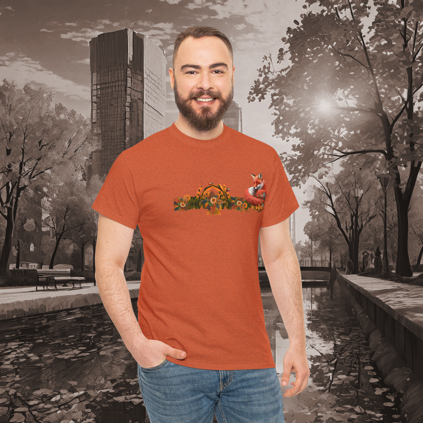 The Curious Fox T-Shirt